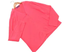 EASTBOY イーストボーイ ニット カーディガン size19/ピンク ■◇ レディース