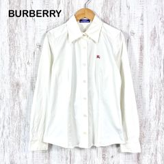 BURBERRY BLUE LABEL 長袖シャツ 36 ホワイト y2k - メルカリ