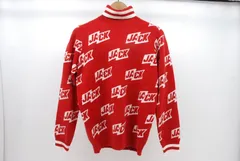 中古 レディース ジャックバニー Jack Bunny!! セーター 1(M) 赤  長袖タートルネックニット 総柄