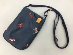 ラシット russet ミニショルダーバッグ サコッシュ スマホショルダーバッグ ネイビー ホース 馬柄 2511LR207