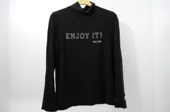 中古 レディース アダバット adabat 長袖シャツ 38(M) 黒 ブラック ハイネック 秋冬 ストレッチのサムネイル