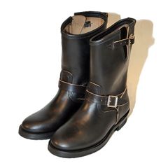 ラングリッツ ウエスコ75周年 新品未使用 エンジニアブーツ ブラック