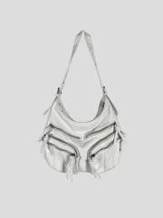 ジッパーショルダーバッグ