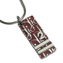 Christian Dior クリスチャンディオール レディース ネックレス トロッターライン メタル アクセサリー 【中古】 22604K30