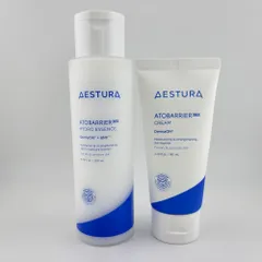 [2点]  AESTURA エストラ アトバリア365 ハイドロエッセンス 化粧液 / クリーム