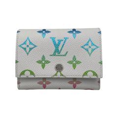 ヴィトン 三つ折り財布 ホワイト/マルチカラー M14132 - メルカリ