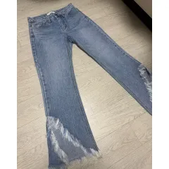 スリット Y2K デニム パンツ