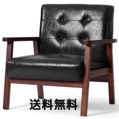 傷・汚れに強い合成皮革 1人用ソファ (Nシールド ステイン2KD DBR