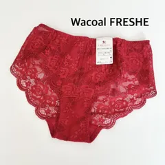 【新品】Wacoal FRESHE    ワコール フレシィ　ショーツ　L   レッド　送料込み  6463953