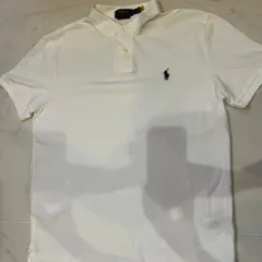 【新品】POLO RALPHLAUREN 白ポロシャツ　M