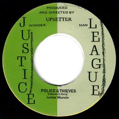 7” Junior Murvin Police And Thieves CD051 Justice League /00080