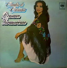 LP Claudia de Colombia Romance Suramericano 141073 CBS /00260