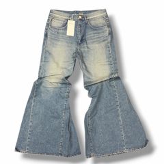 美品 KHAITE カイト Layla 25インチ　フレアデニム 美品 KHAITE ケイト Layla 25インチ フレアデニム - メルカリ