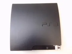  ゲーム プレイステーション3 PS3本体 CECH-3000A チャコールブラック 動作品 本体のみ 中古品