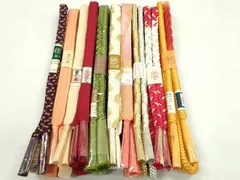 平和屋着物●和装小物　帯締め10本セット　高麗組　礼装用　やまと誂製　さんび謹製　伊勢丹扱い　金銀糸　逸品　未使用　CABF7264ju