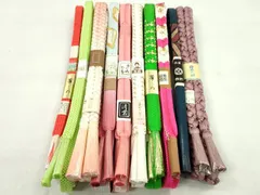 平和屋着物●和装小物　帯締め10本セット　高麗組　大和組　礼装用　レザー　西武百貨店扱い　金糸　逸品　未使用　CABF7308ju