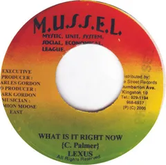 7” Lexxus / We-Ken What Is The Right Now / Love It NONE M.U.S.S.E.L. /00080