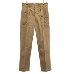 SCYE BASICS サイベーシックス 2タックフレンチアーミーコットン チノパンツ 5121-83517 ベージュ系 36のサムネイル