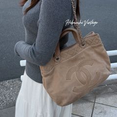 極極美品♡CHANEL メルローズ カバス 巾着 チェーンバッグ マトラッセ