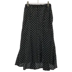 JUNYA WATANABE COMME des GARCONS ジュンヤワタナベコムデギャルソン 12SS キュプラドットスカート JI-S029 ブラック Sのサムネイル
