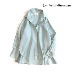 1er Arrondissement リネンシャツ 麻100% オーバーサイズ 36 プルミエアロンディスモン 羽織り 春夏のサムネイル