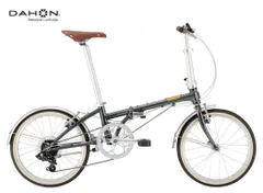 送料当社負担(一部地域除く)　新品 DAHON ダホン Boardwalk D7 ボードウォーク (ヴィンテージブラック)   2026モデル 20インチ 折りたたみ自転車のサムネイル