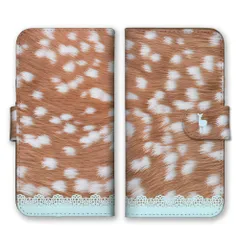 iPhone 17 ProMAX ケース 手帳型 アイフォン17プロマックス スマホケース 携帯ケース 鹿柄 バンビ柄 鹿 バンビ レース パステル 可愛い かわいい 平成 カラー04