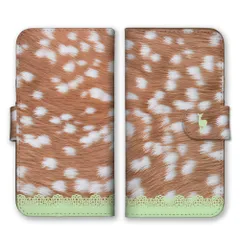 iPhone8 iPhone7  ケース 手帳型 アイフォン8 アイフォン7 スマホケース 携帯ケース 鹿柄 バンビ柄 鹿 バンビ レース パステル 可愛い かわいい 平成 カラー03