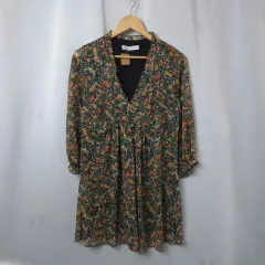 レディースS ザラ フラワー パータン ONE PIECE