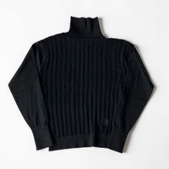 Dior クリスチャンディオール タートルネック ニット セーター L 黒 