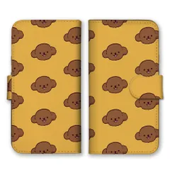 iPhone 16 ケース 手帳型 アイフォン16 スマホケース 携帯ケース トイプードル プードル 犬 イヌ いぬ かわいい 可愛い イラスト パターン カラー03