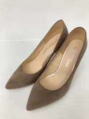 Spick & Span スピックアンドスパン パンプス 38 ブラウン スエード 無地 ポインテッドトゥ ピンヒール 5.1～7cm ストラップなしのサムネイル