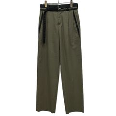 美品!!sacai】SUITING PANTS スーチング スラックスパンツ - メルカリ