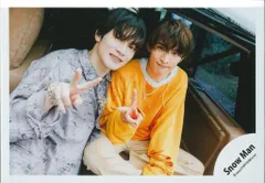 SnowMan 24年BREAKOUT/君は僕のものオフショット 深澤辰也/向井康二 公式写真 *1枚