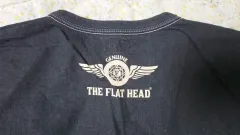 フラットヘッド (THE FLAT HEAD) ロゴ Tシャツ 46サイズ 出品