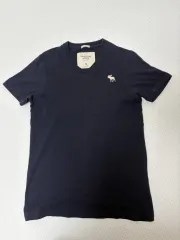 Abercrombie アバクロンビー ネイビー Vネック 半袖Tシャツ