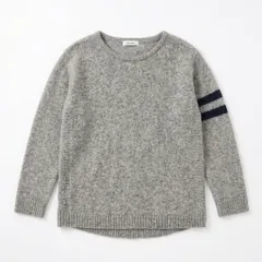 [AD-6_20260407-131748] niko and ... ニット グレー 袖ライン