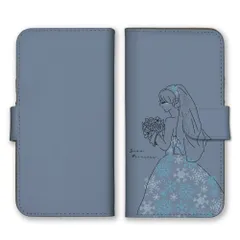 AQUOS R5G SH-51A SHG01 908SH  ケース 手帳型 アクオスR5G スマホケース 携帯ケース 雪 雪の結晶 氷 冬 花 プリンセス お姫様 韓国 かわいい おしゃれ ブルー カラー05