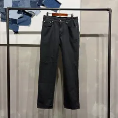 (30インチ) EDWIN(エドウイン) 403 カジュアル ストレッチ ブラックジーン ブラックデニム