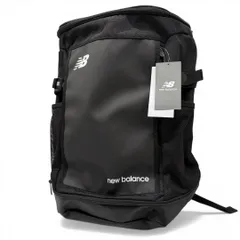 [ニューバランス] トップローディングバックパック35L (JABF1665) 通学 スクール 部活 ビジネス 通勤 大容量 撥水 はっ水 黒 シューズ収納 軽量 PC収納 A4収納可能 サッカー 野球