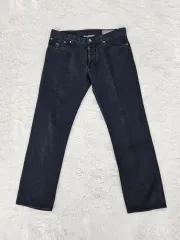 ブルネロ クチネリ ネイビ デニム パンツ