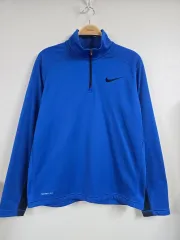 ナイキ THERMA-FIT ジップアップ トレーナー L