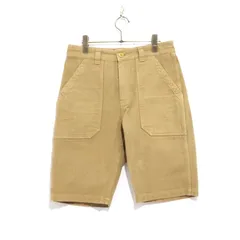 【中古A】メンズ30 ナイジェルケーボン ユーティリティショーツ Nigel Cabourn Utility Short ベージュ ヘリンボーン 送料無料のサムネイル