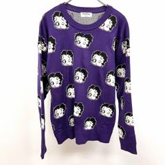 Betty Boop/ベティ・ブープ』3Gニットベティカウチンジャケット - メルカリ