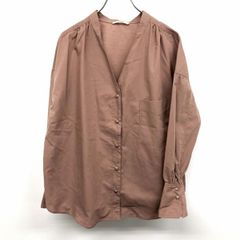 Drawer ドゥロワー 長袖 ブラウス ピンクベージュ 36 - メルカリ