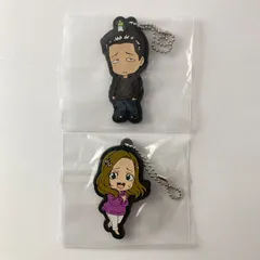 【未開封】 ザ・ファブル 佐藤明 佐藤洋子 ラバーコレクション ストラップ 一番くじ 2点セット 【まとめ売り】