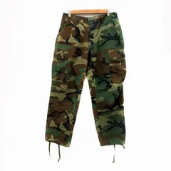 US ARMY ウッドランド カーゴパンツ ミリタリーパンツ アンクル丈 迷彩柄 カモフラ柄 ボタンフライ S-Xshort マルチカラー カーキ 8415-01-184-1344 /HO12 ■GY01