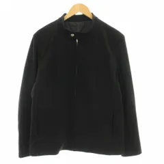 ミスターオリーブ MR.OLIVE フェイクスエード ジャケット ジップアップ ブルゾン M 黒 ブラック M233119 /☆Gのサムネイル
