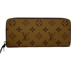 ルイ・ヴィトン LOUIS VUITTON ポルトフォイユ・クレマンス M82336 ブラウン モノグラム・リバース レディース 長財布