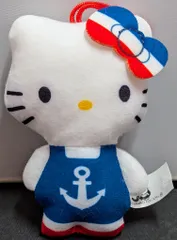 サンリオ マクドナルドハッピーセット ハローキティ50周年記念ぬいぐるみ第1弾 マリンルック 2023年